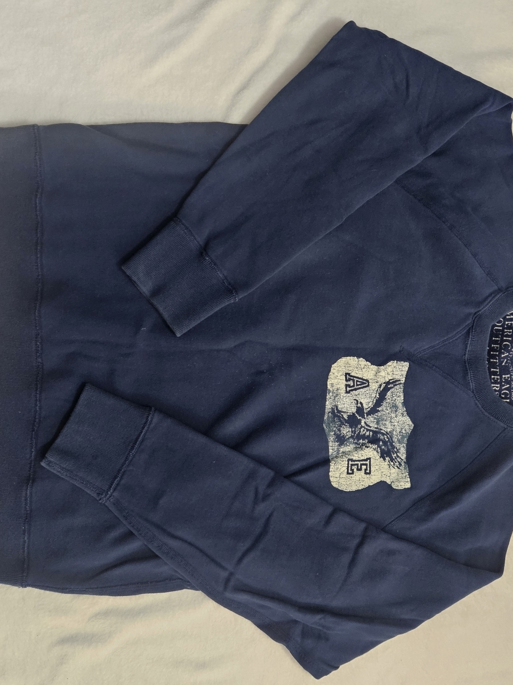 American Eagle Outfitters Navy Pullover Sweatshirt
